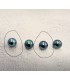 PERLES TAHITI BLEU 8/9 MM